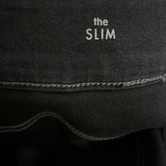 Liverpool The Slim Pull On Ankle Jeans 14/32 Meteorite Black Wash Stretch Denim - Picture 6 of 10